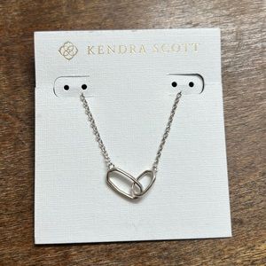 Kendra Scott silver plated necklace